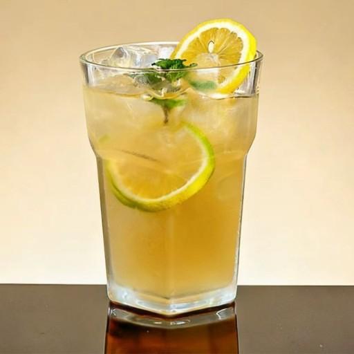 Hand smashed lemon tea — dish photo