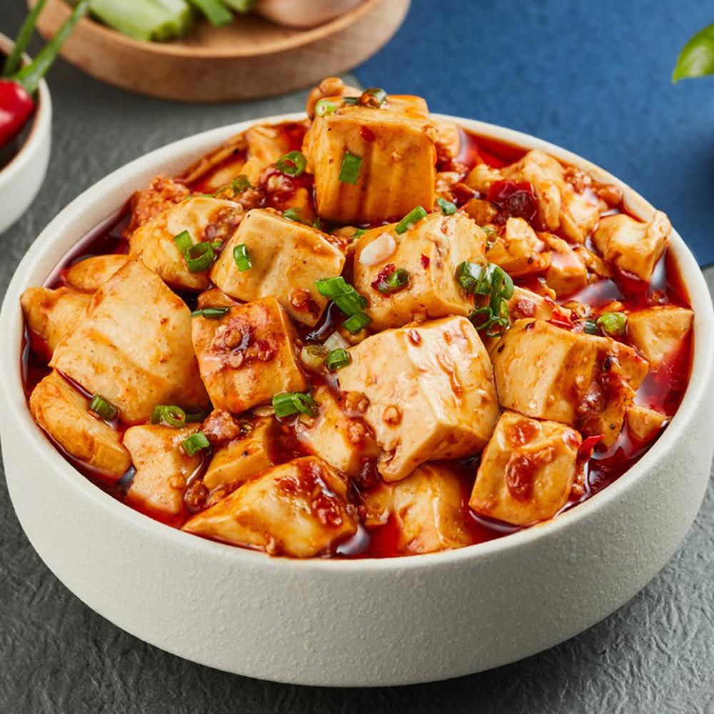 Braised tofu-in soy sauce — dish photo