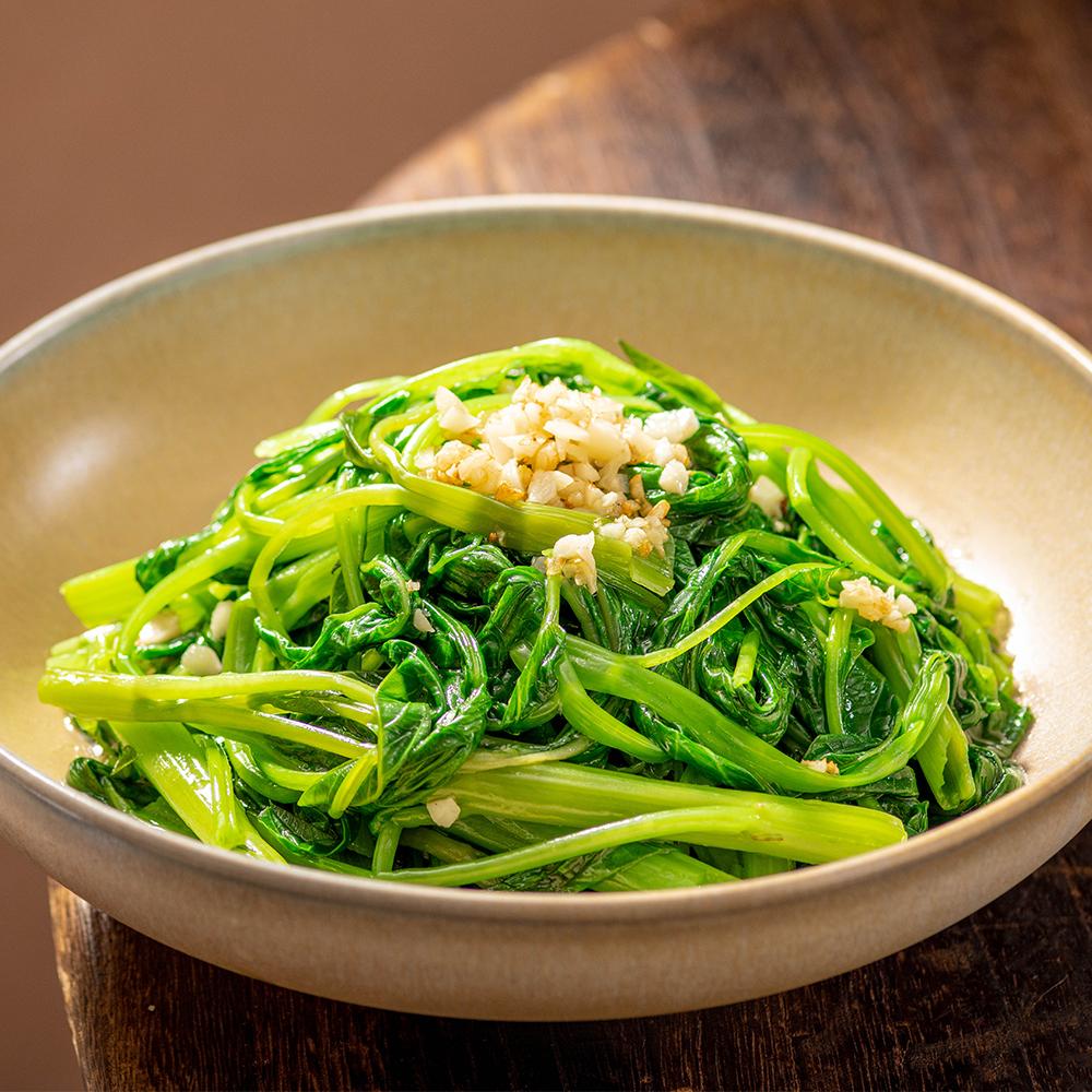 Stir-fried morning glory — dish photo