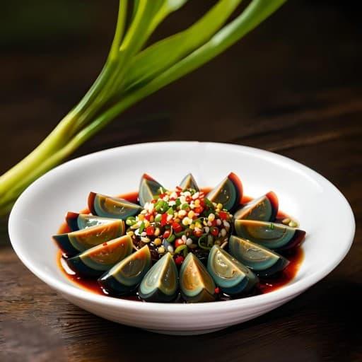 Cold Dressed Century Egg — New Dish