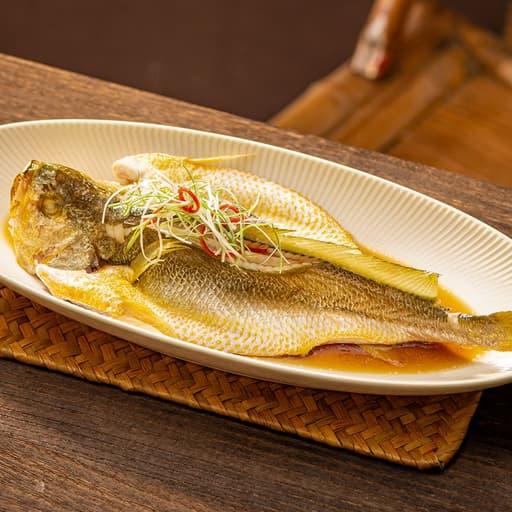 Steamed Fish (Yellow Croaker) — Nourishing