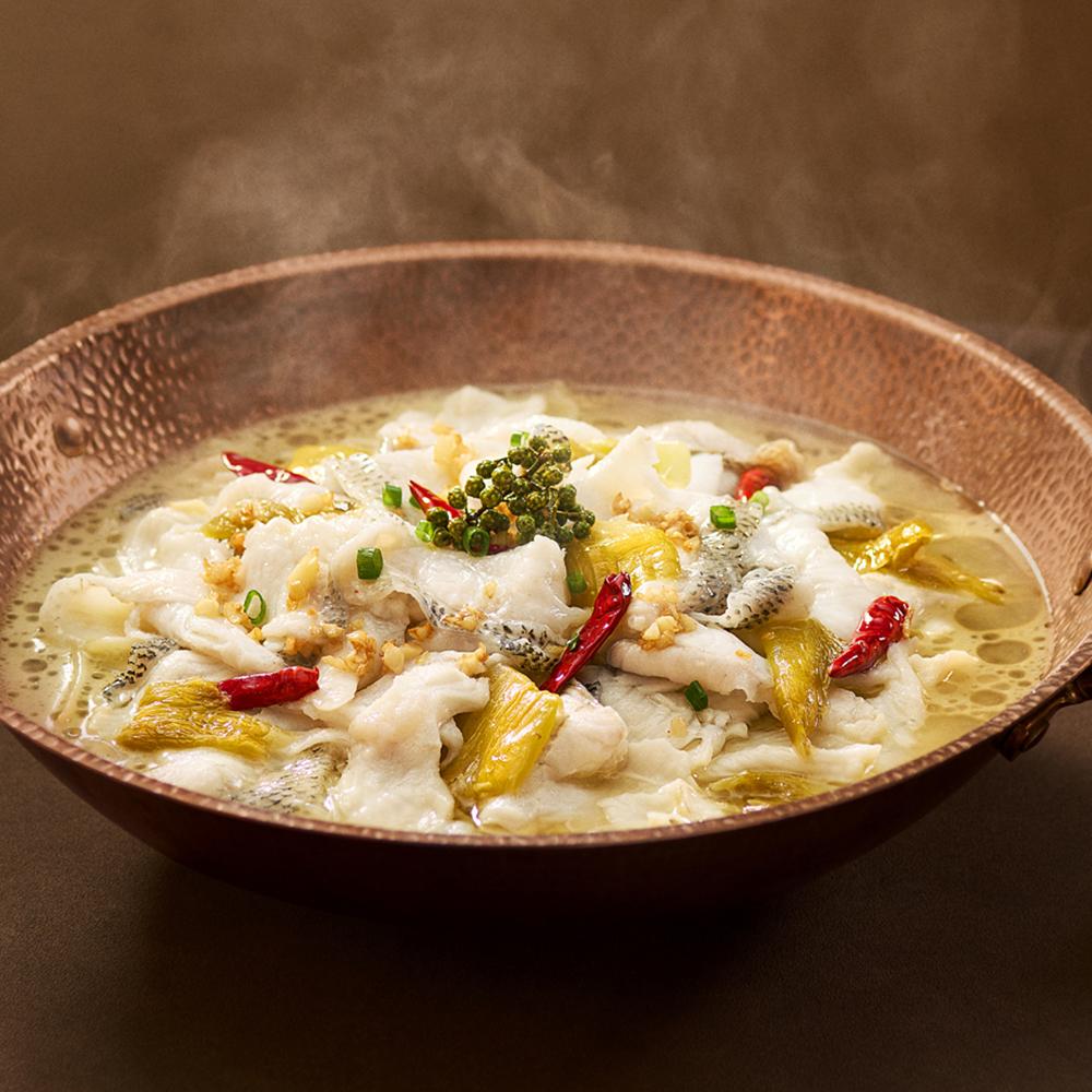 Chinese sauerkraut fish — dish photo