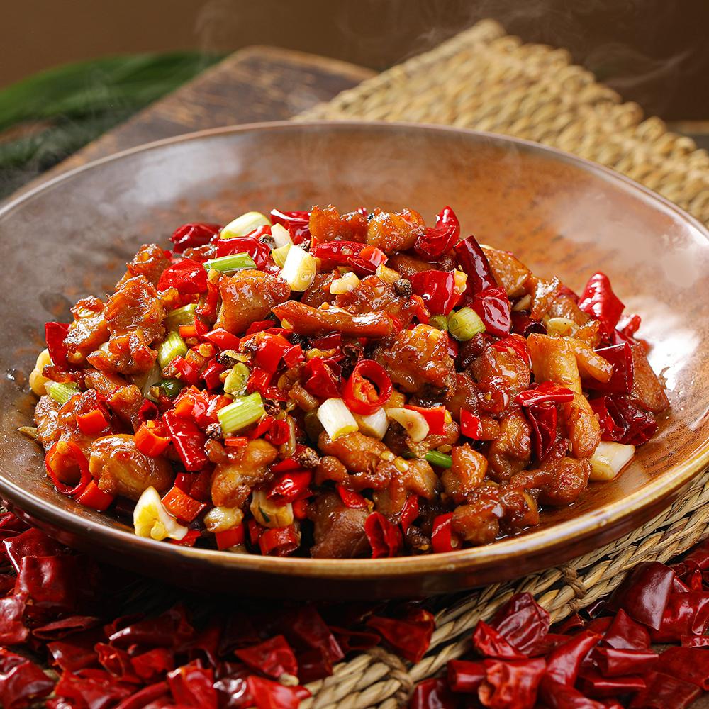 Honey spicy chicken bites — dish photo