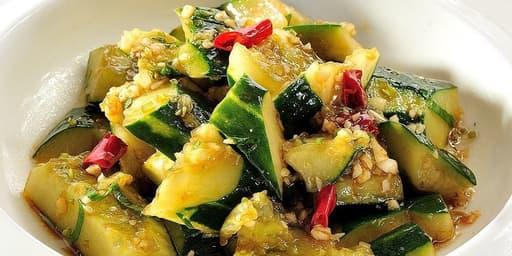 Smashed Cucumber — Snacks