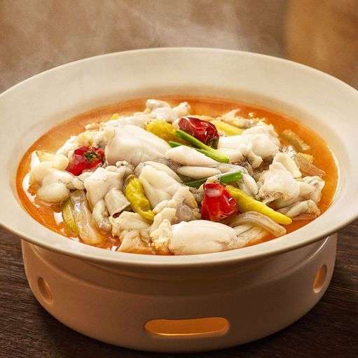 Bullfrog with Pickled Chili — Xiaojiaotian signature dish